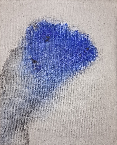 1. Marco Angelini - 2016 - Untitled - Mixed technique on canvas - cm 20x25