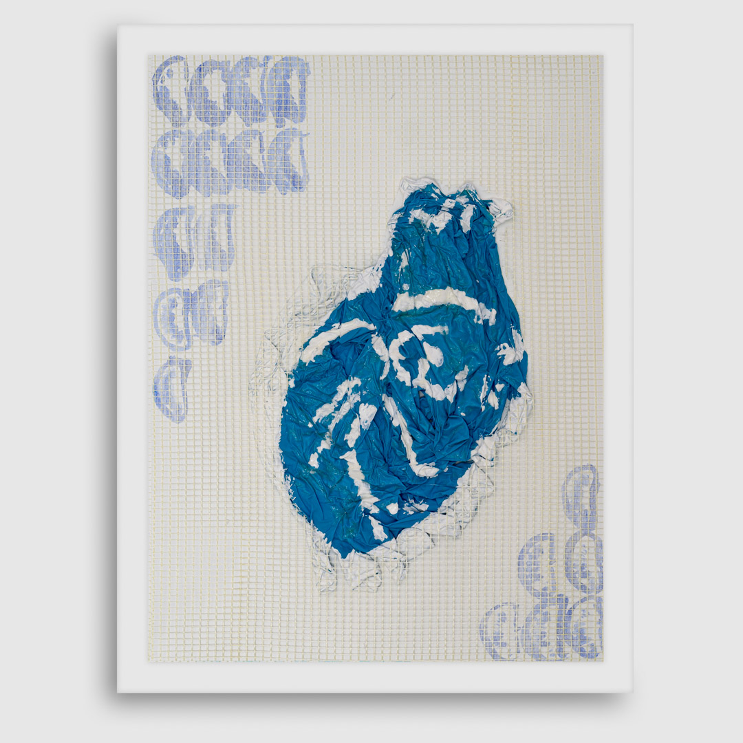 188 WR cuore#6, 40x30 cm, tecnica mista su tela, 2012