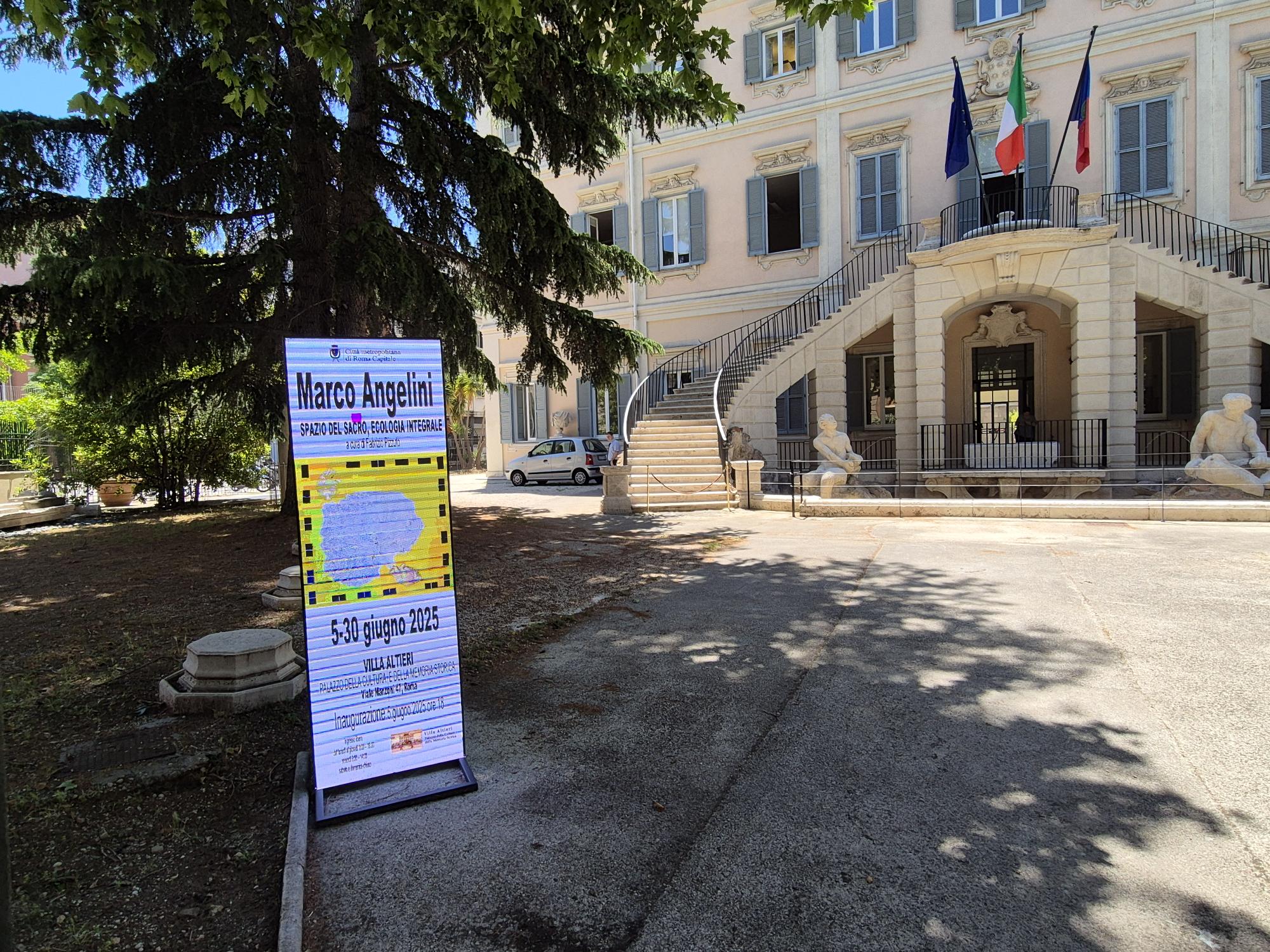 2. Marco Angelini - Villa Altieri - Spazio del sacro, ecologia integrale