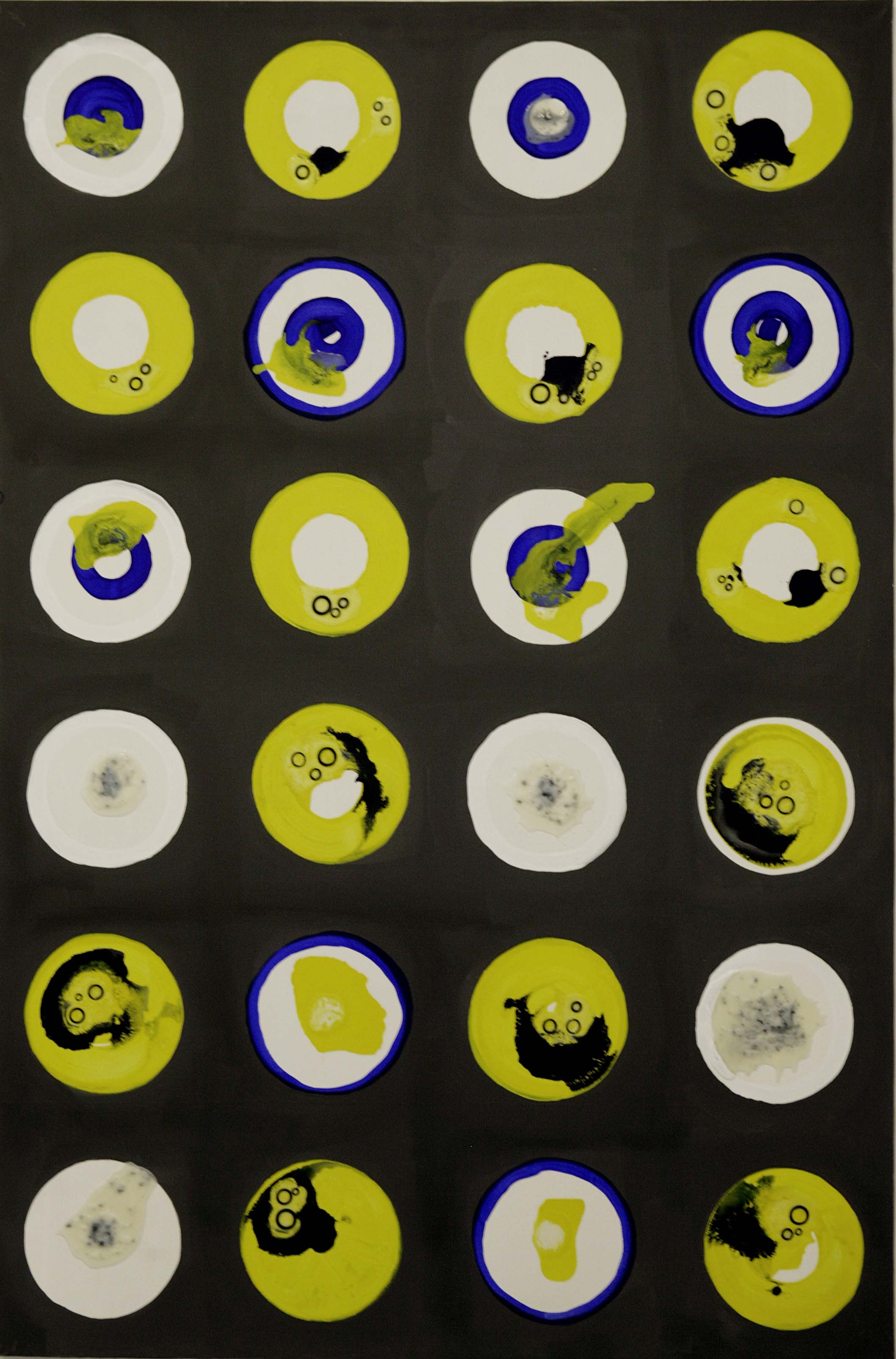 2. Untitled - cm 120 x 180 - mixed technique on canvas - photos by Dario Scialpi