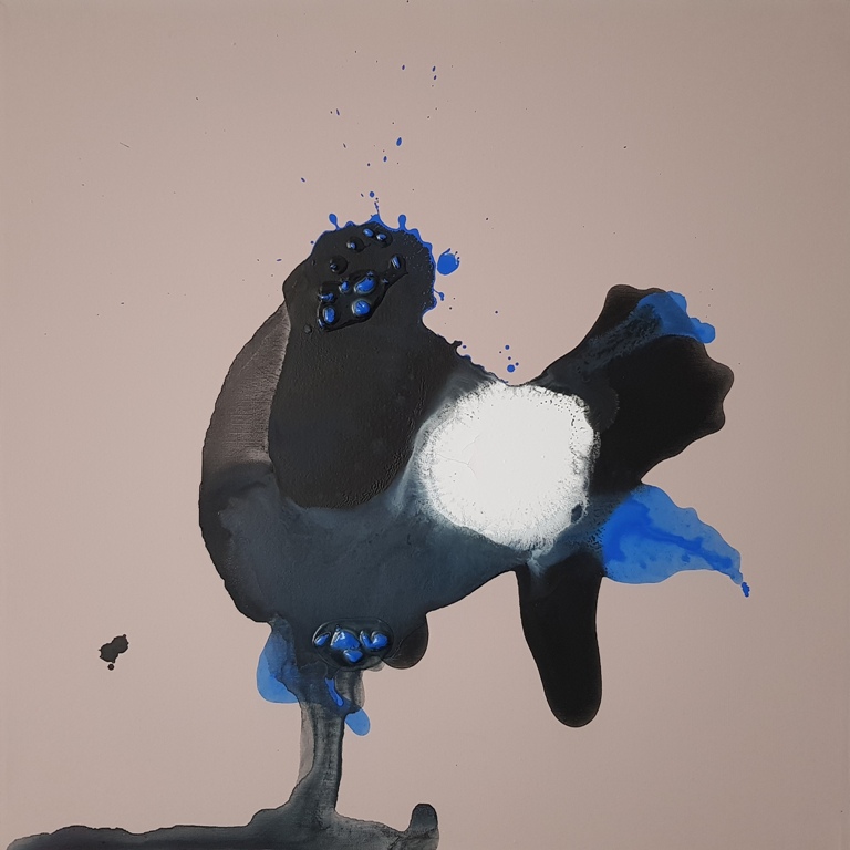 29 - 2019 UNTITLED - cm 60x60 - mixed technique on canvas