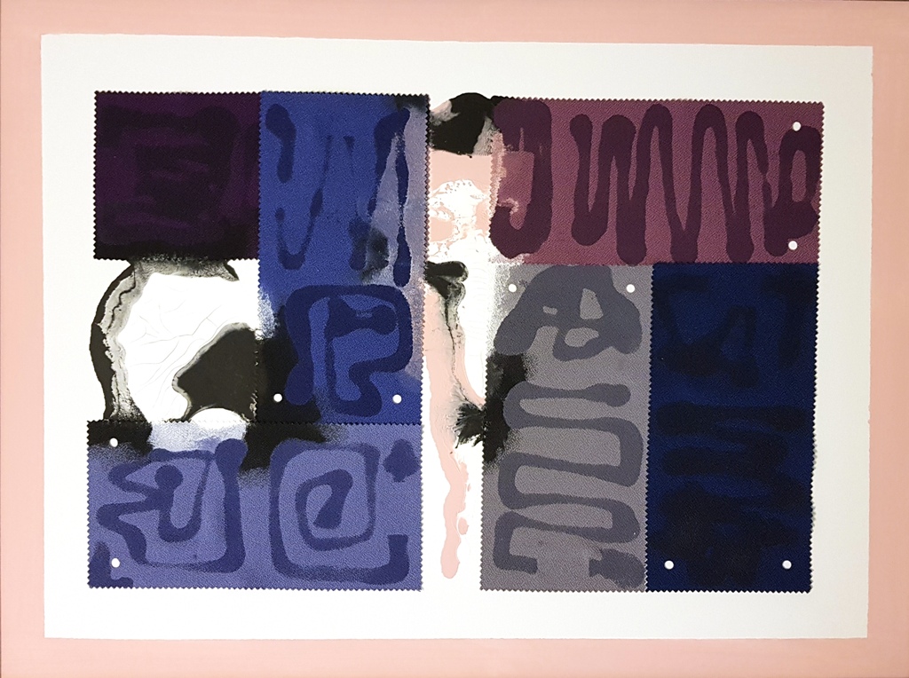 3 2018 - untitled - cm 80x60 - mixed technique on canvas