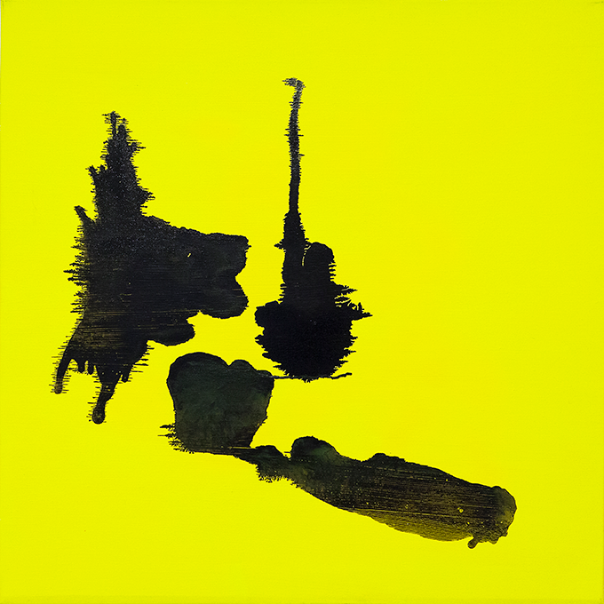 319 - 2014 - untitled - cm 90 x 90 - mixed media on canvas - photo Carolina Farina