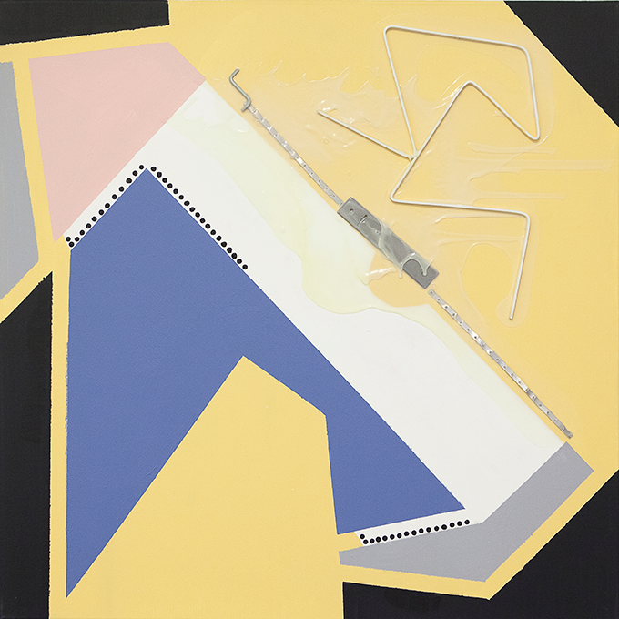 327 - 2015 - untitled - cm 90 x 90 - mixed media on canvas - photo Carolina Farina