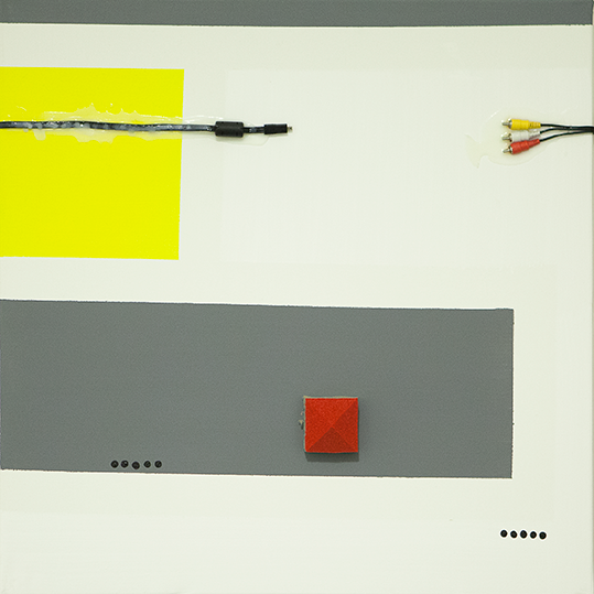334a. untitled - cm 70 x 70 - mixed technique on canvas - 2015 - ph Carolina Farina