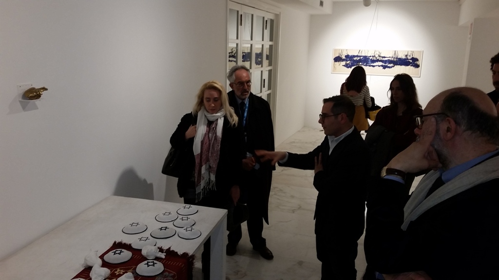 4 opening lo spazio del sacro - solo exhibition al MLAC