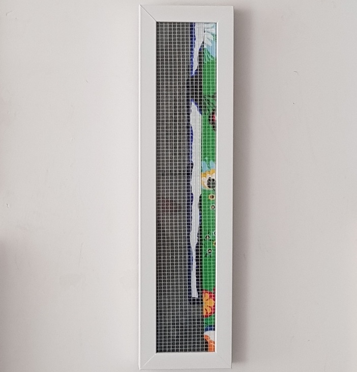 5. Kogut cycle - cm 12X43 each - mixed technique on canvas - 2019