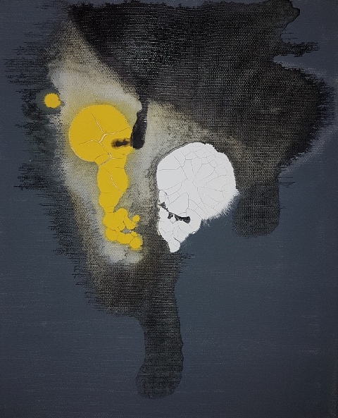 6. Marco Angelini - 2016 - Untitled - Mixed technique on canvas - cm 20x25