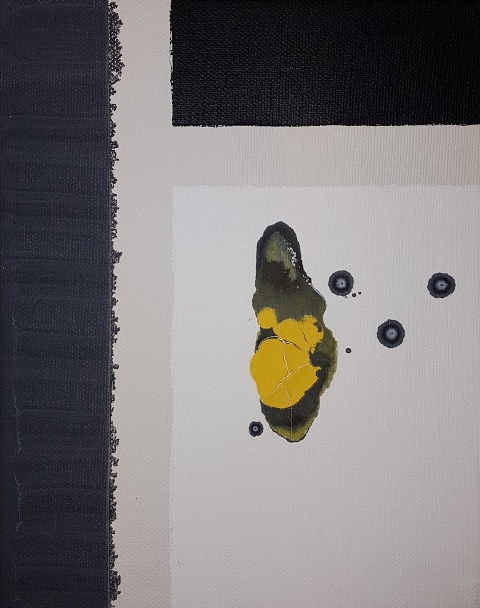 7. Marco Angelini - 2016 - Untitled - Mixed technique on canvas - cm 20x25