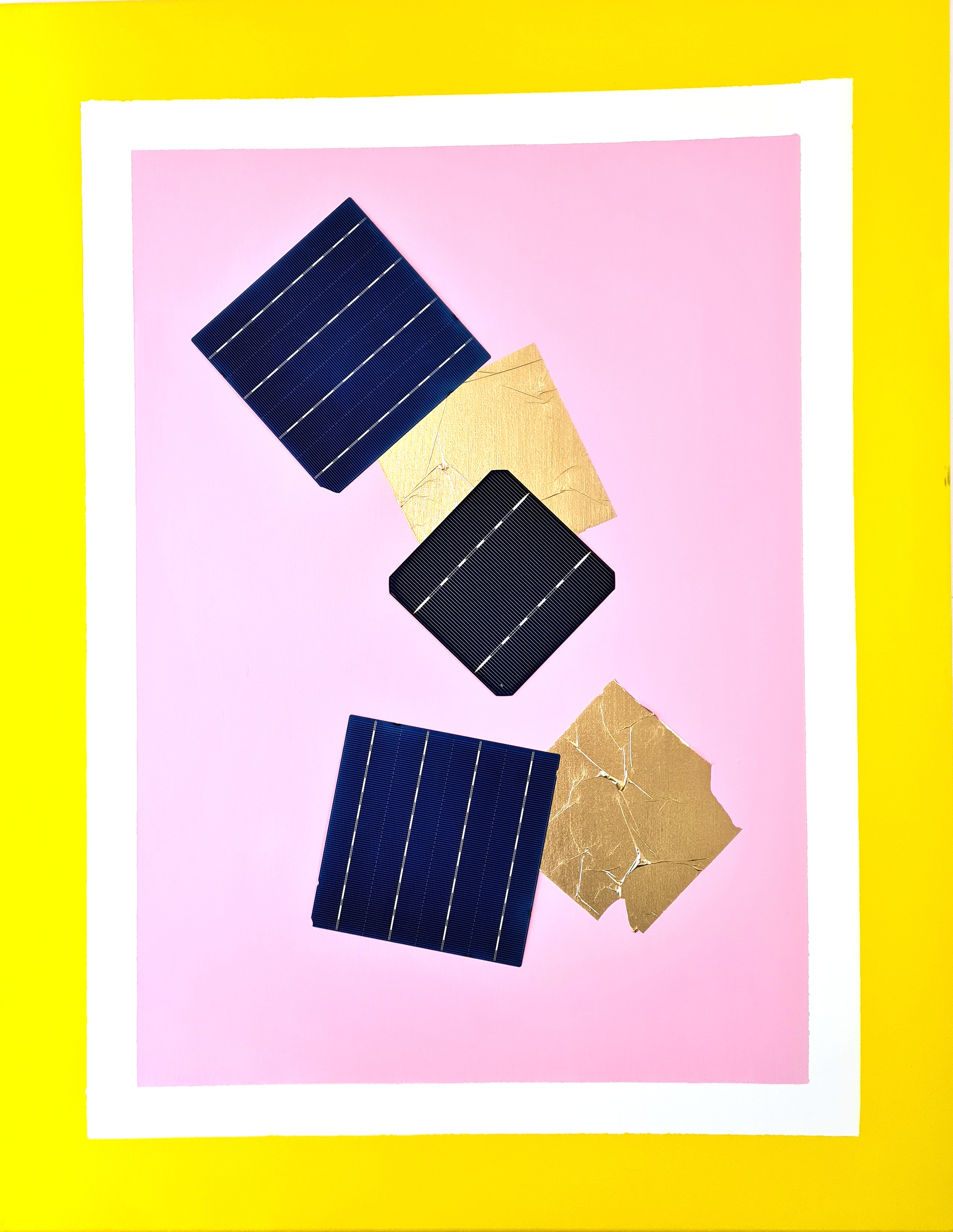 9. Gli elementi della scienza, tecnica mista su tela, cm 90x70, 2021