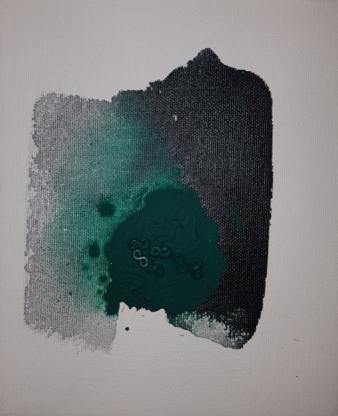 9. Marco Angelini - 2016 - Untitled - Mixed technique on canvas - cm 20x25