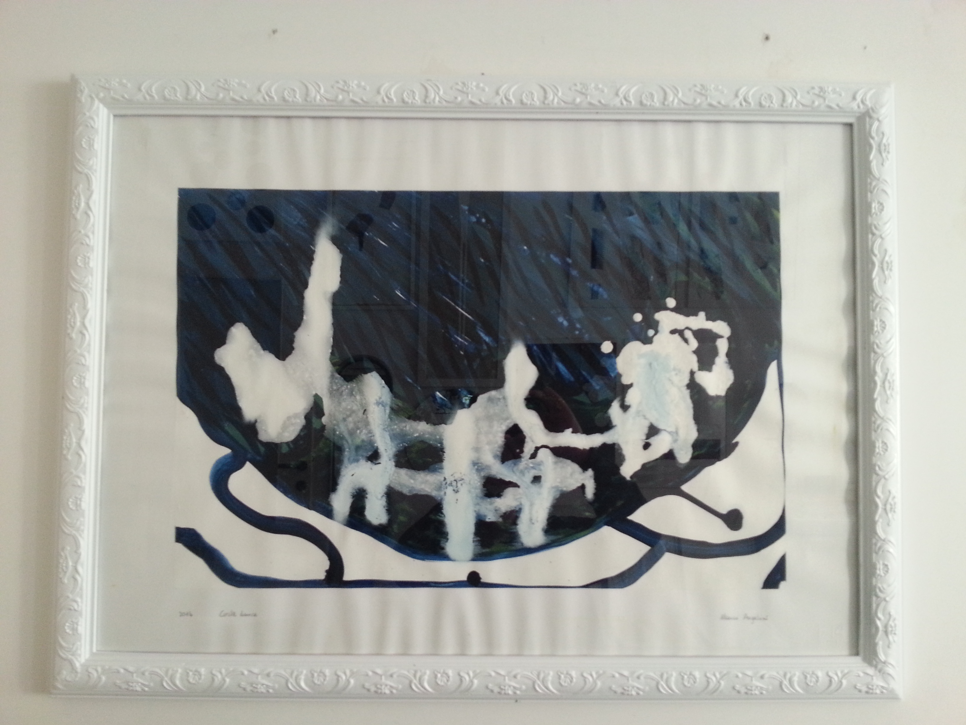 1 - Circle dance, 70x50 cm, tecnica mista su carta, 2014