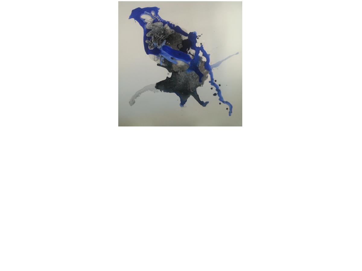 2. Israeli bat - cm 80x80 - tecnica mista su tela 2014 -