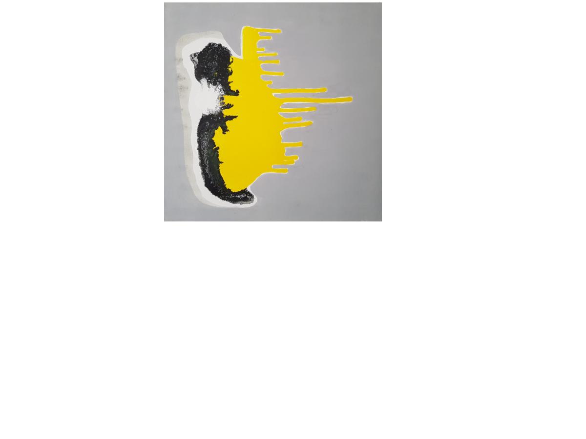 20. SINAPSI, cm 50x50, tecnica mista su tela, 2016
