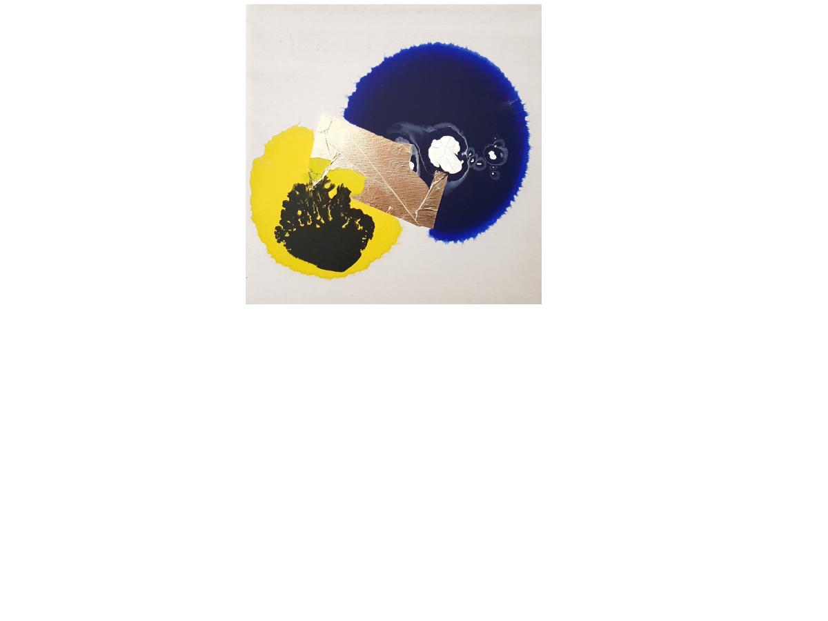 3. Senza titolo, 30x30 cm, tecnica mista su tela, 2017