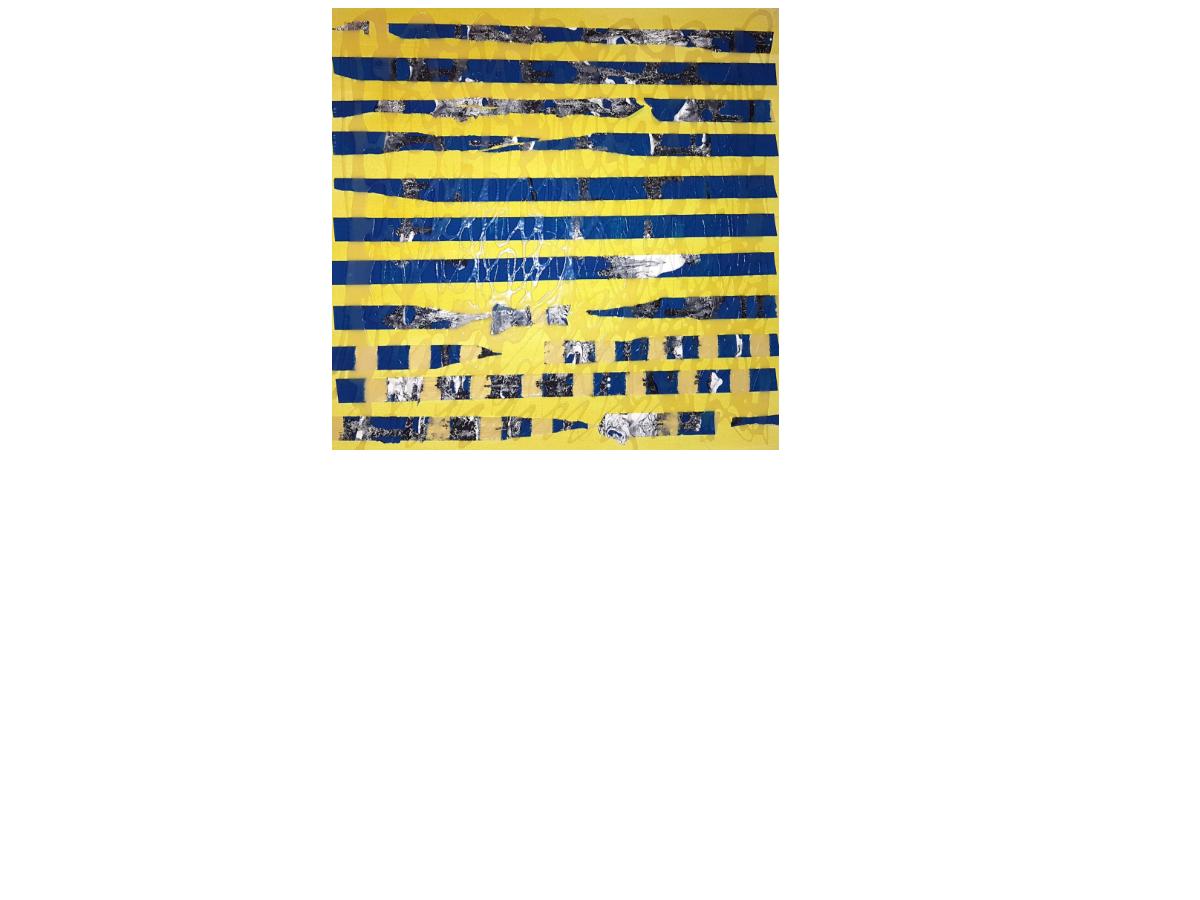 30. ORIZZONTE INTERNO, cm 50x50, tecnica mista su tela, 2016