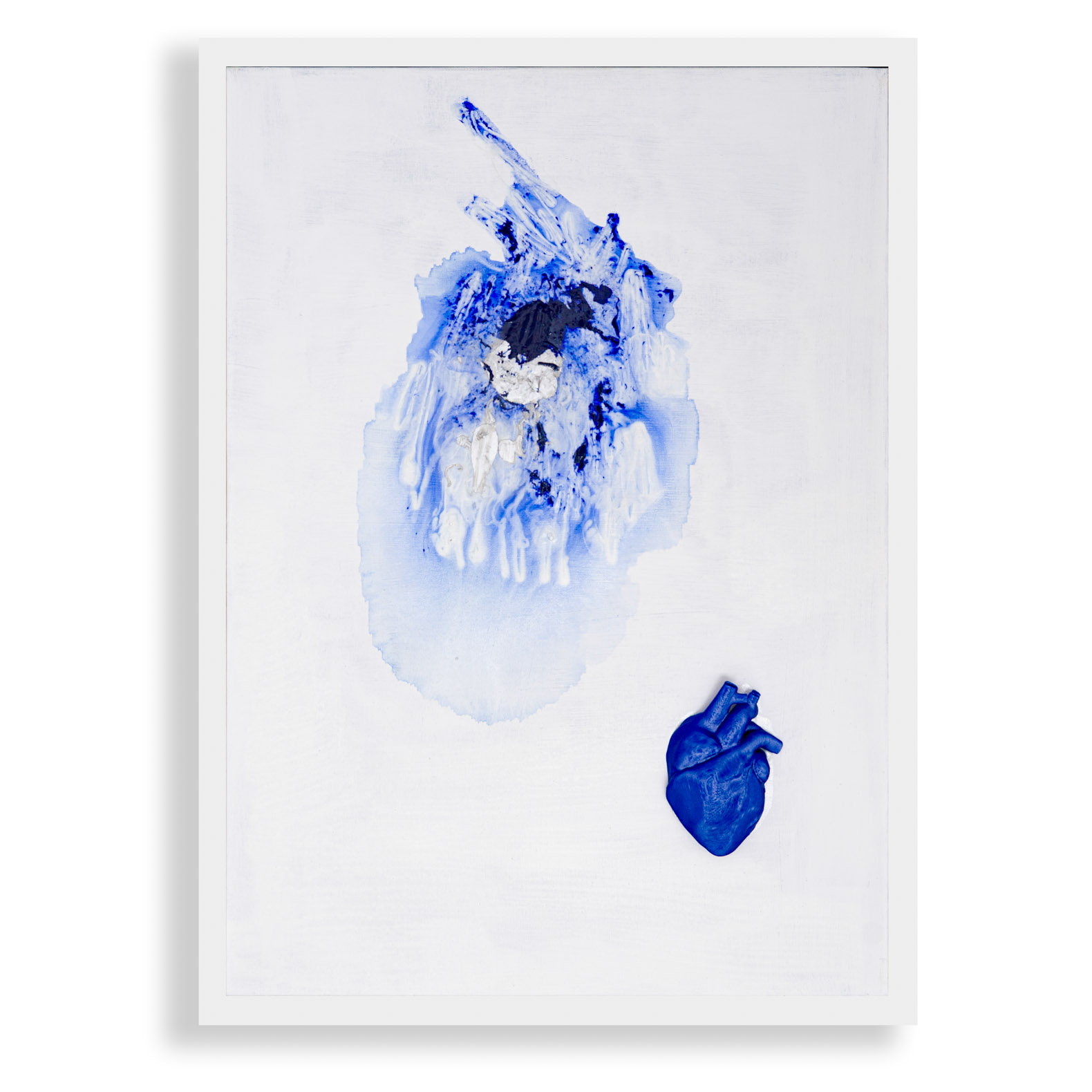 Soffio vitale, 70x50 cm, tecnica mista su tela, 2014