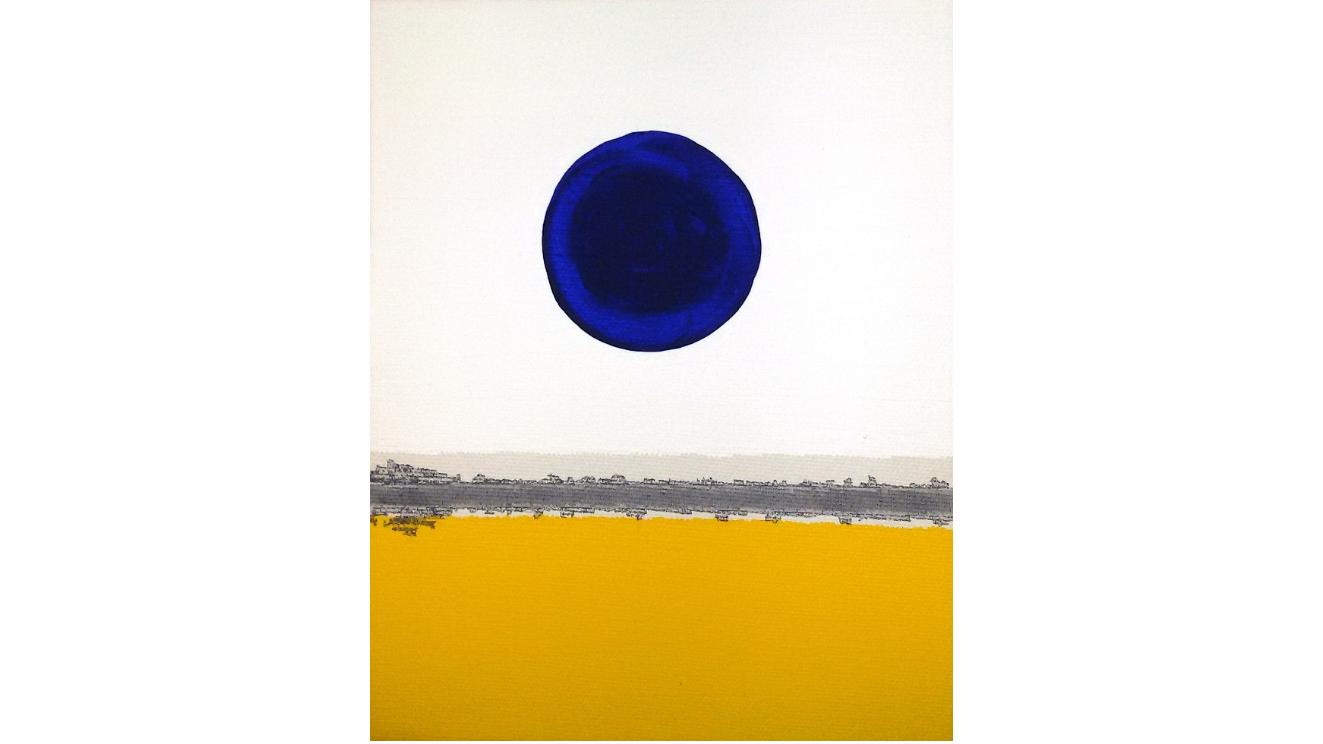 7. Terzo includente, cm 25x20, tecnica mista su tela, 2017 -