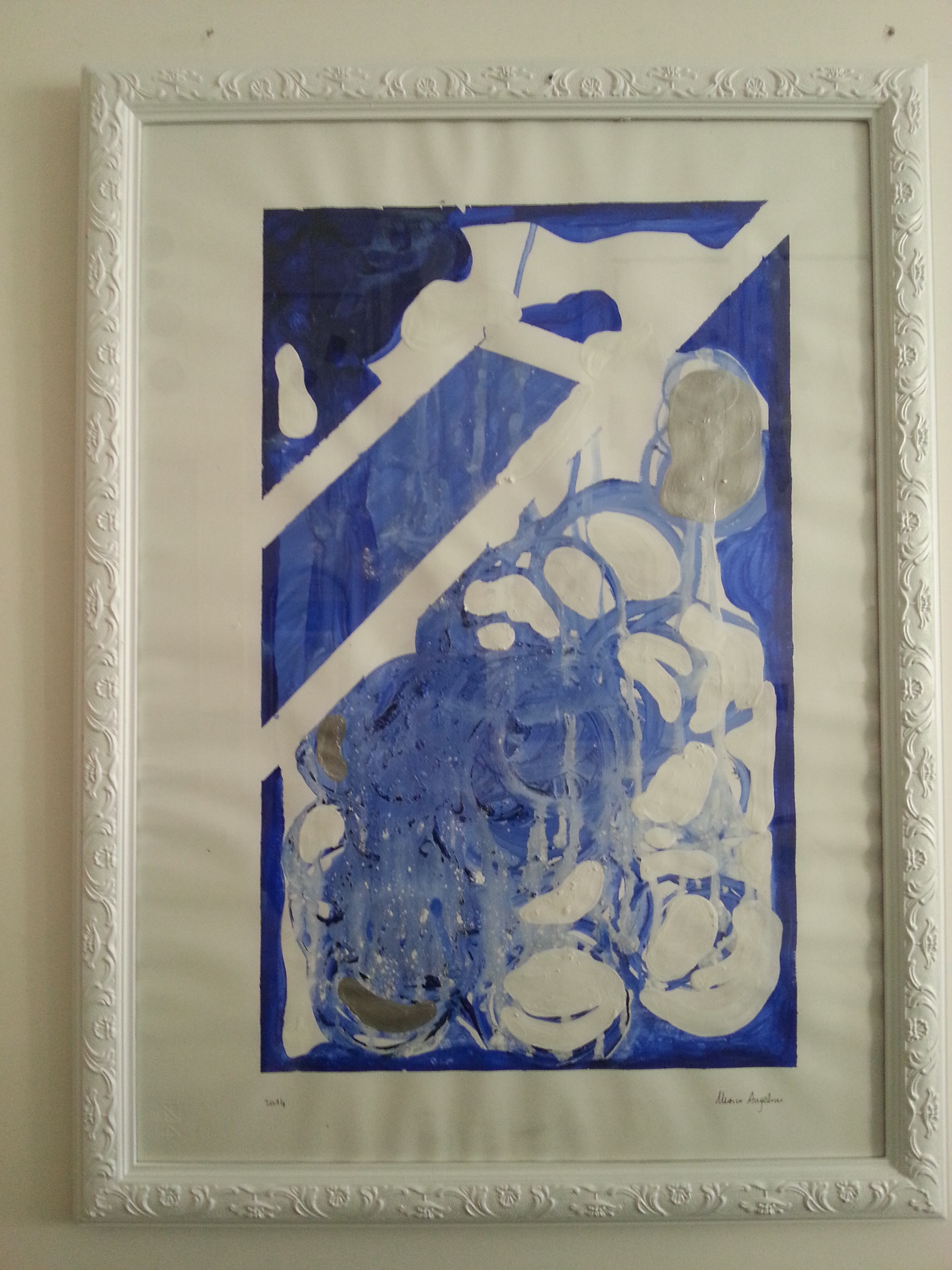 8 - Mare nostrum, 70x50 cm, tecnica mista su carta, 2014