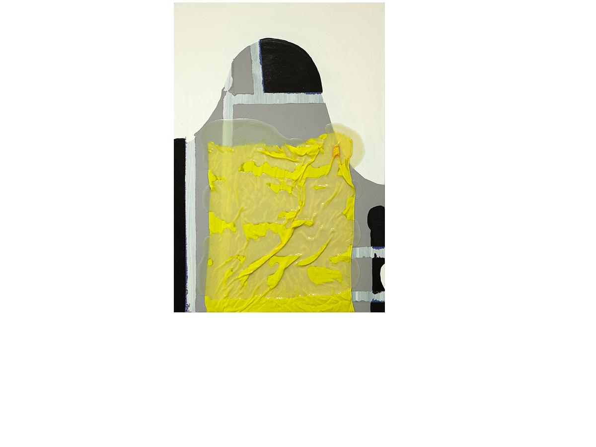 9. Donna velata, cm 50x70, tecnica mista su tela, 2014 -