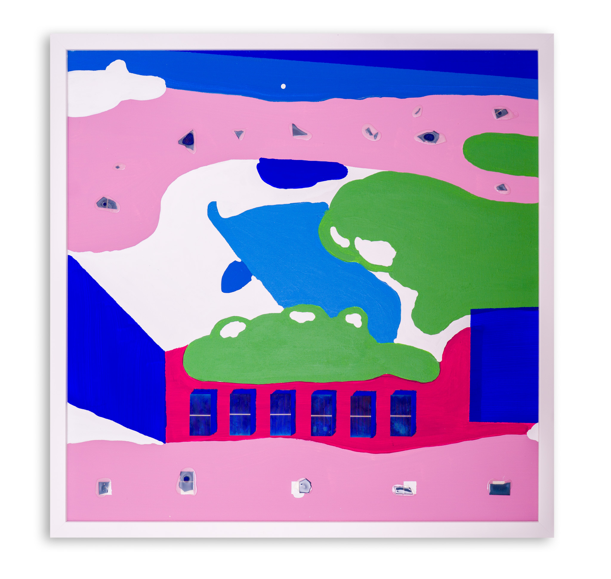 Cartografia solare, 60x60 cm, 2026 