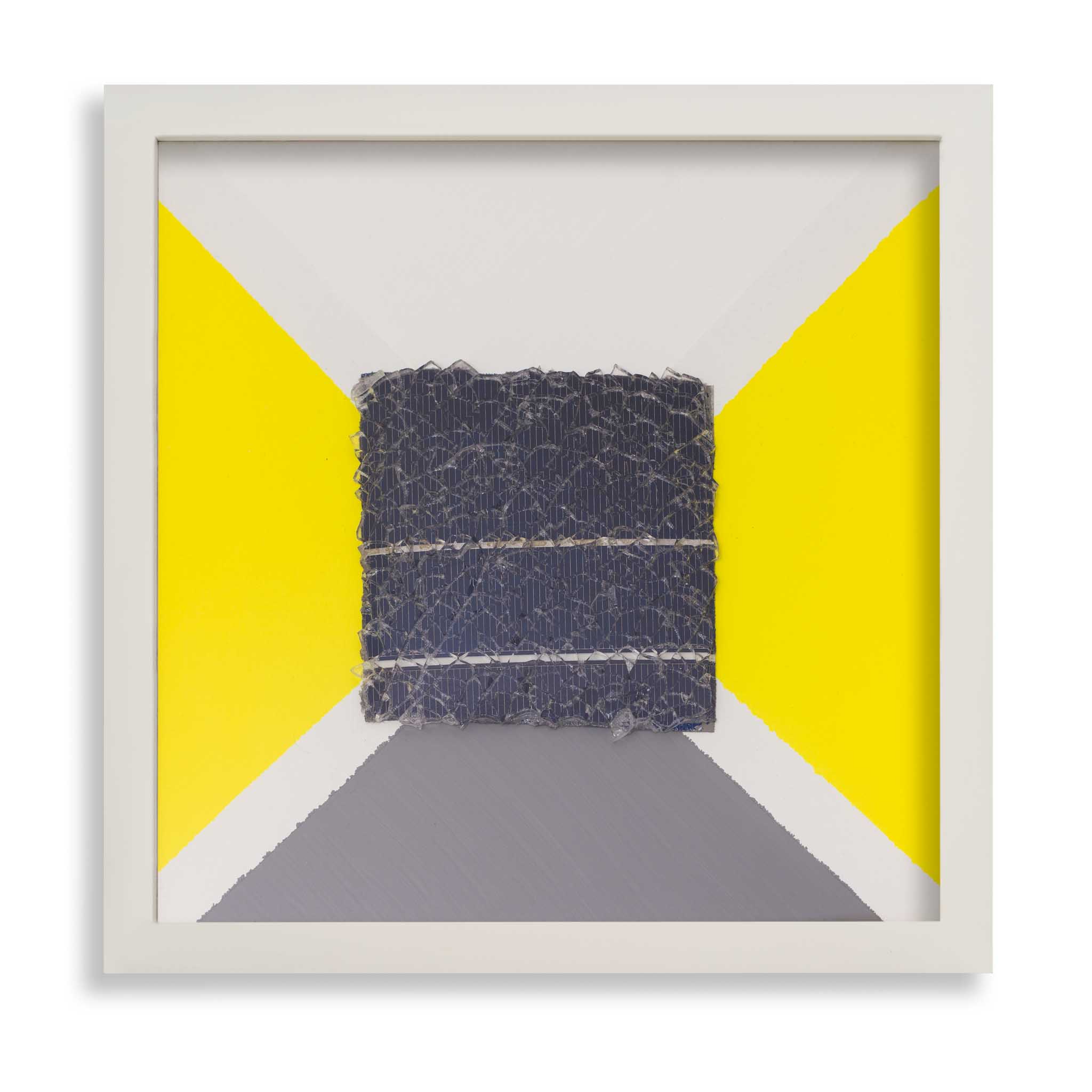 La stanza luminosa in fondo, 30x30 cm, tecnica mista, 2018